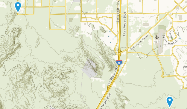 Sloan, Nevada Map
