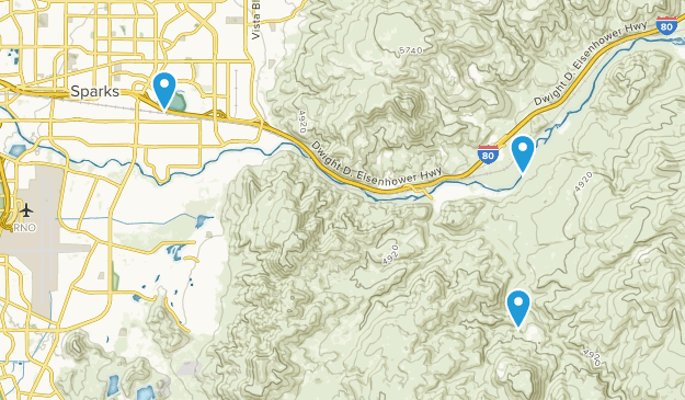 Sparks, Nevada Map