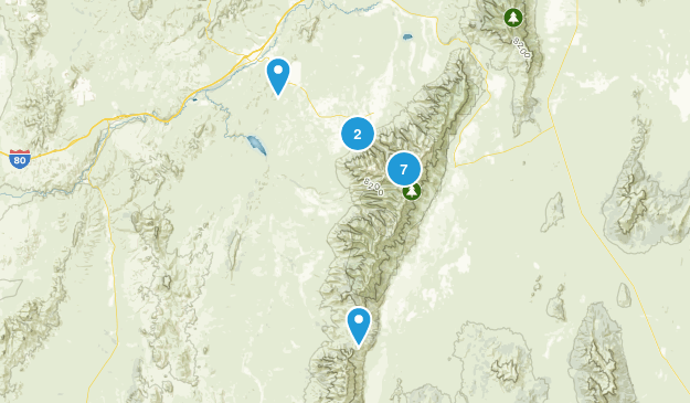 Spring Creek, Nevada Map