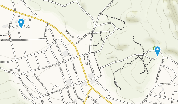 Tonopah, Nevada Map