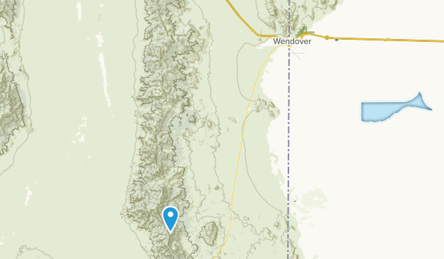 West Wendover, Nevada Map