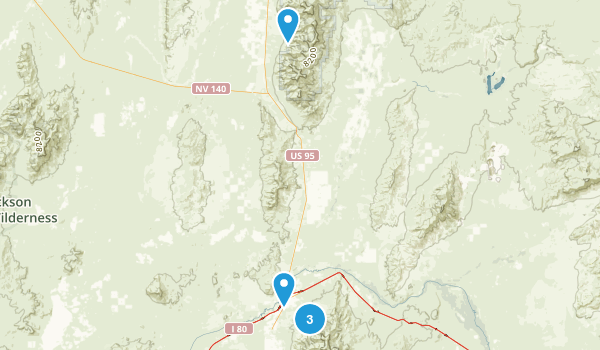 Winnemucca, Nevada Map