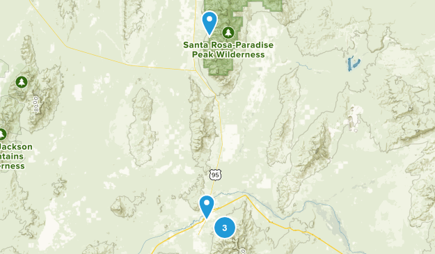 Winnemucca, Nevada Map