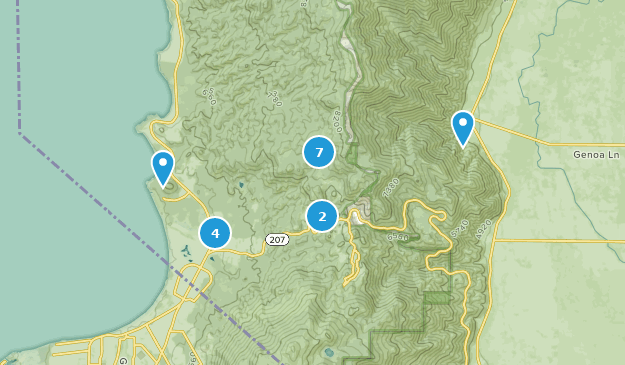 Zephyr Cove, Nevada Map