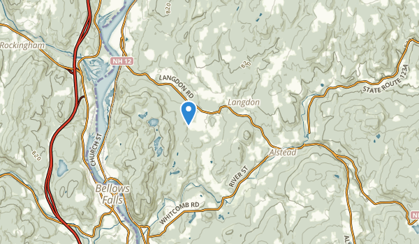 Alstead, New Hampshire Map