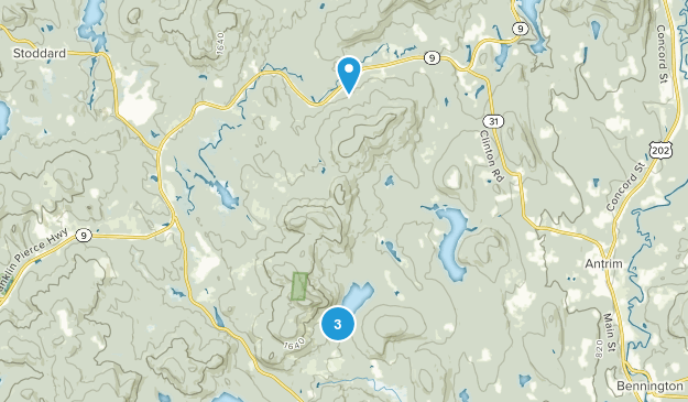 Antrim, New Hampshire Map