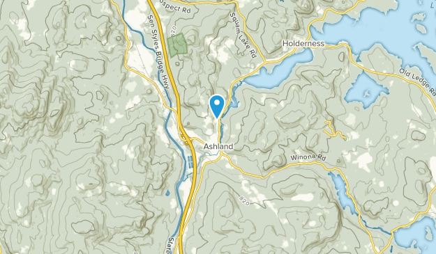 Ashland, New Hampshire Map