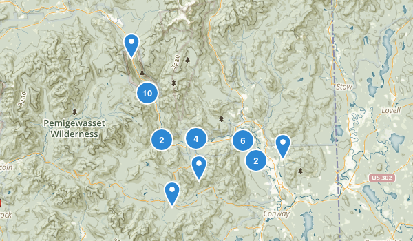 Bartlett, New Hampshire Map