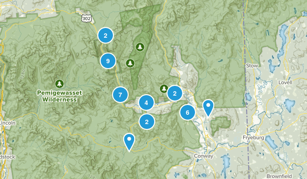 Bartlett, New Hampshire Map
