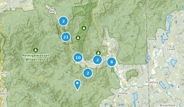Bartlett, New Hampshire Map