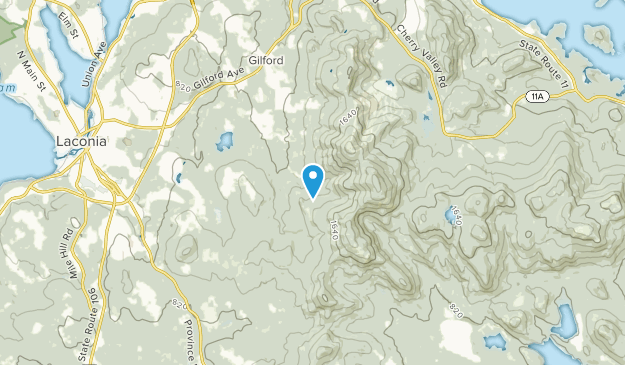 Belmont, New Hampshire Map