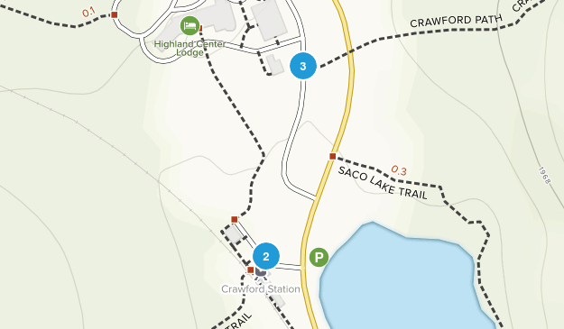 Bretton Woods, New Hampshire Map