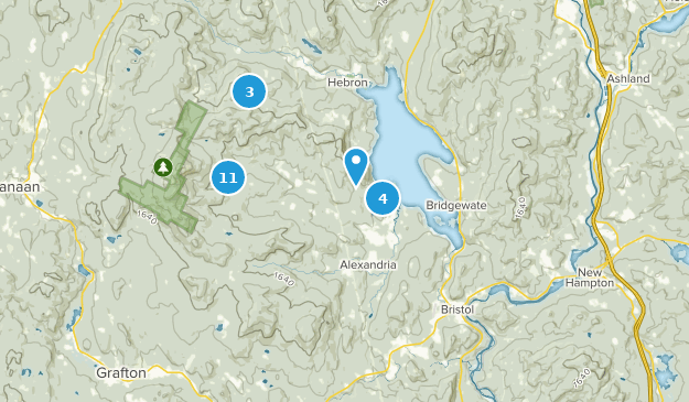 Bristol, New Hampshire Map