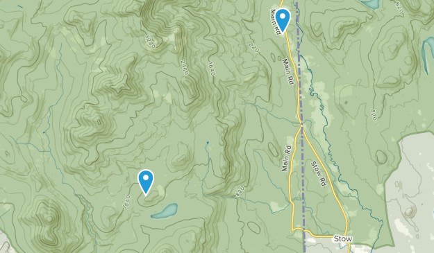 Center Conway, New Hampshire Map
