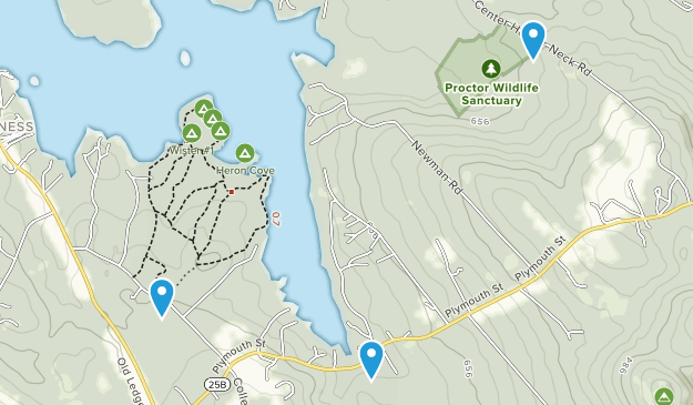 Center Harbor, New Hampshire Map