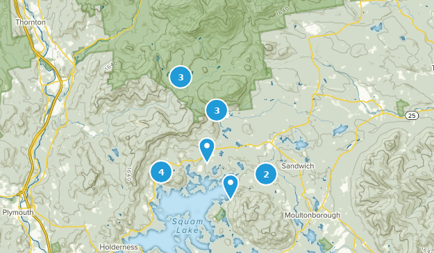 Center Sandwich, New Hampshire Map