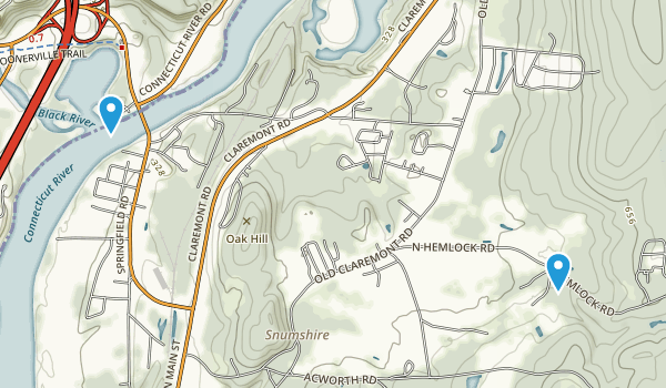 Charlestown, New Hampshire Map