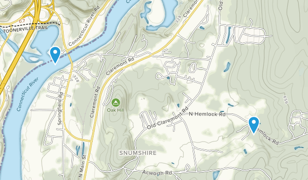 Charlestown, New Hampshire Map