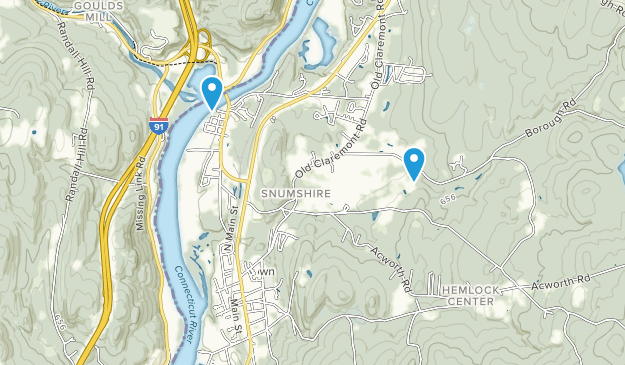 Charlestown, New Hampshire Map