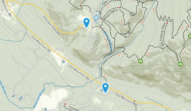 Clark Landing, New Hampshire Map