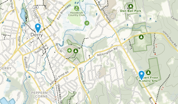 Derry, New Hampshire Map