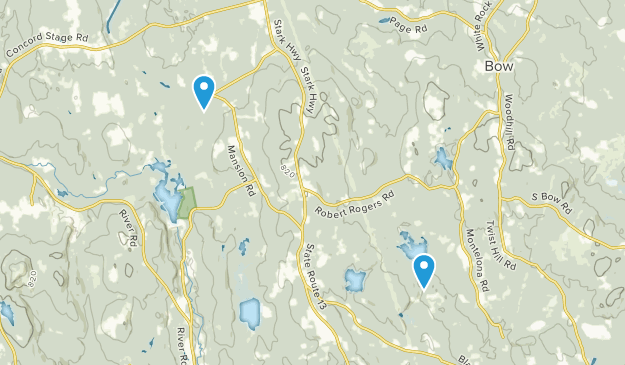 Dunbarton, New Hampshire Map