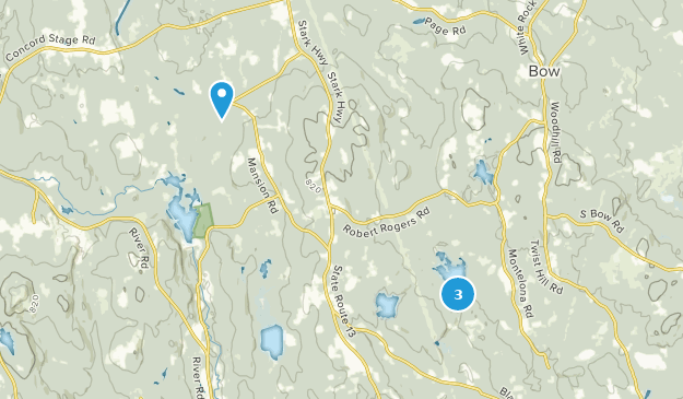 Dunbarton, New Hampshire Map