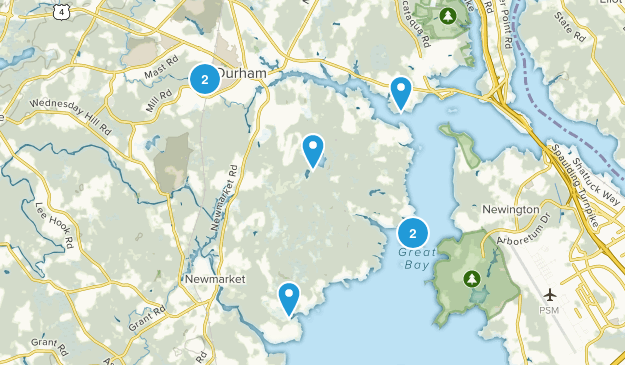 Durham, New Hampshire Map