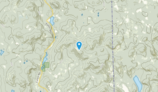 Eaton, New Hampshire Map
