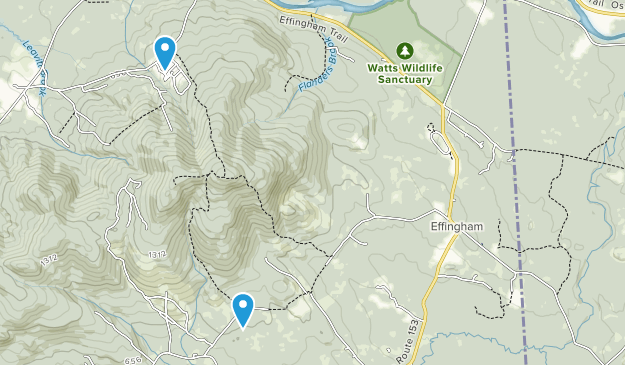 Effingham, New Hampshire Map