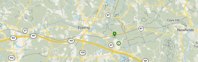 Map Of Epping New Hampshire