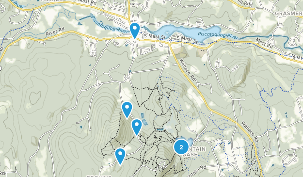 Goffstown, New Hampshire Map