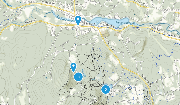 Goffstown, New Hampshire Map