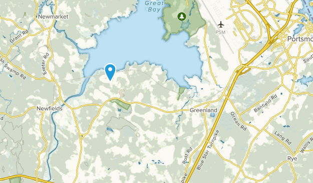 Greenland, New Hampshire Map
