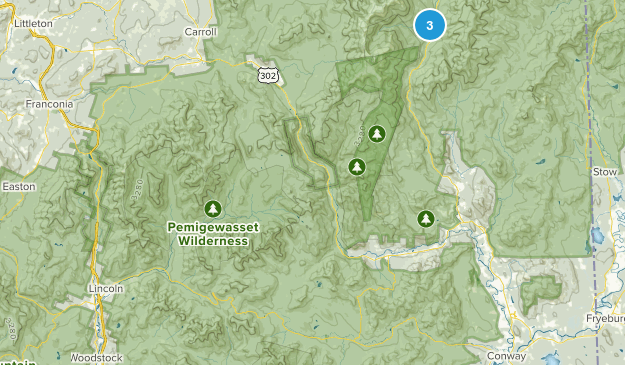 Greens, New Hampshire Map
