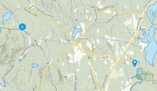 Hancock, New Hampshire Map