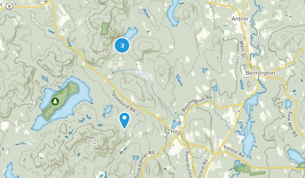Hancock, New Hampshire Map