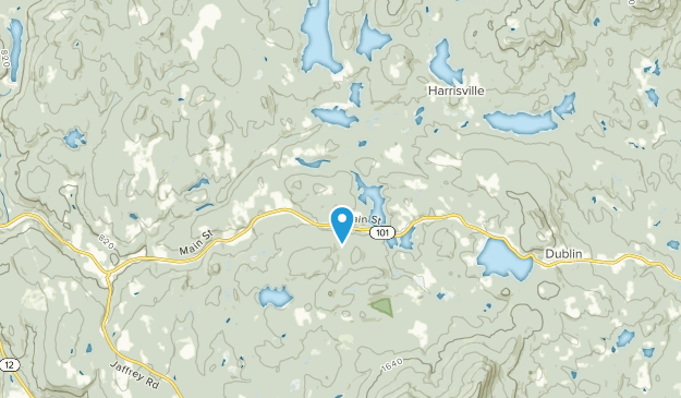 Harrisville, New Hampshire Map
