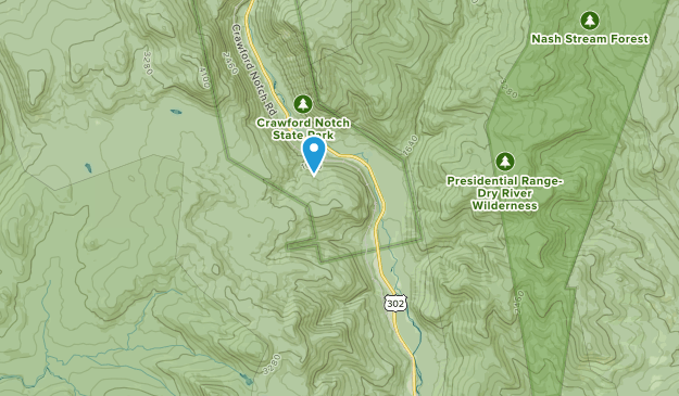 Hart'S Location, New Hampshire Map