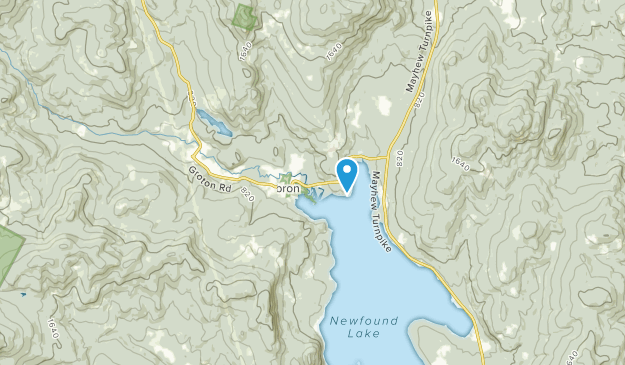 Hebron, New Hampshire Map