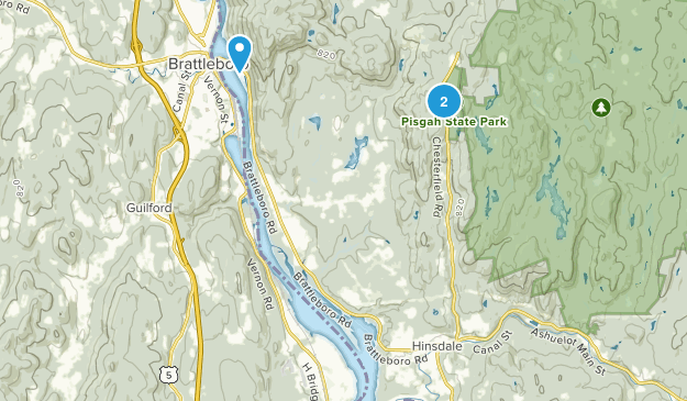 Hinsdale, New Hampshire Map