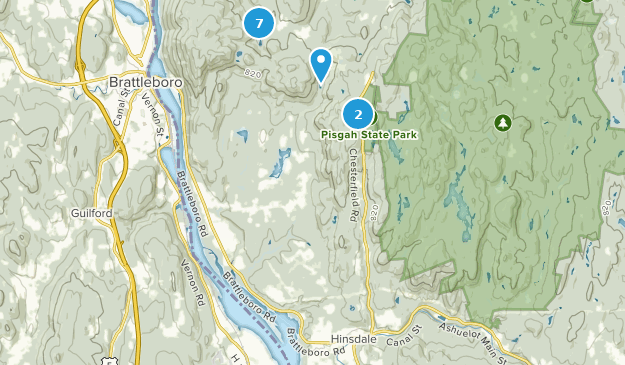 Hinsdale, New Hampshire Map