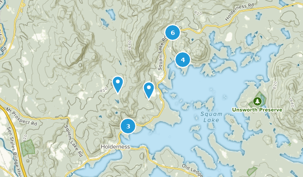 Holderness, New Hampshire Map