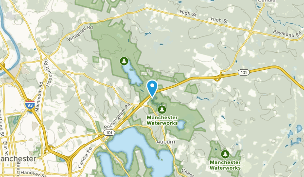 Hooks Crossing, New Hampshire Map