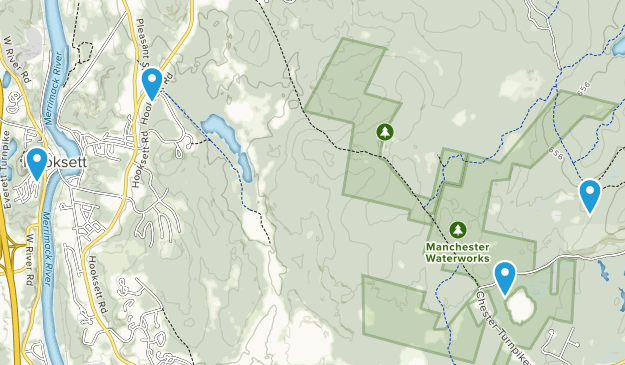Hooksett, New Hampshire Map