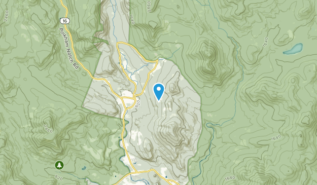 Jackson Falls, New Hampshire Map