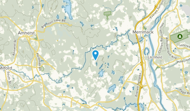 Lawrence Corner, New Hampshire Map