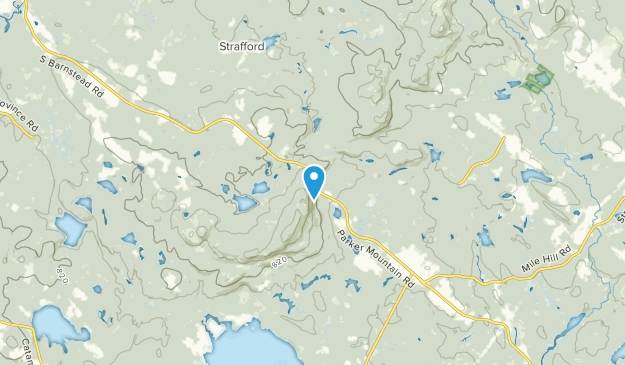 Leighton Corners, New Hampshire Map