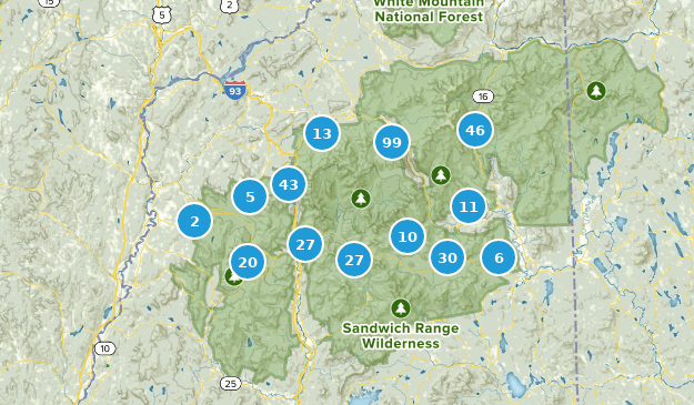 Lincoln, New Hampshire Map
