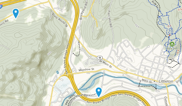 Littleton, New Hampshire Map